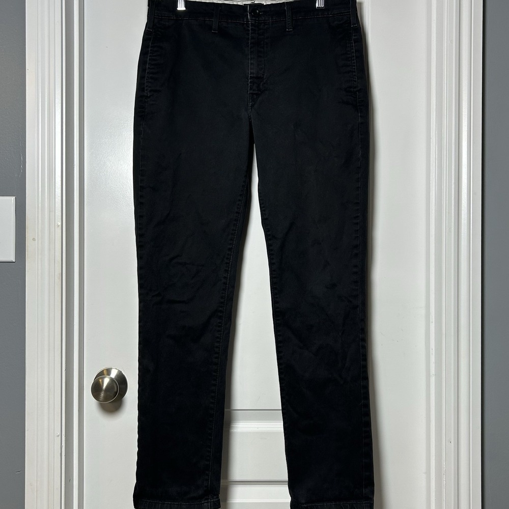 Levi's Cotton Black Straight Leg Classic Denim Jeans Everyday Essential Style